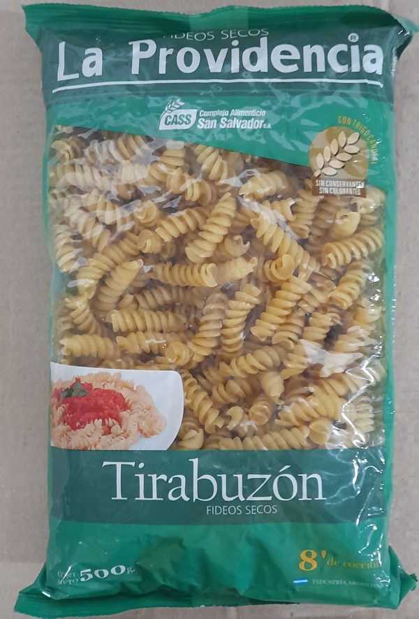 FIDEO PROVIDENCIA TIRABUZÓN  500gr
