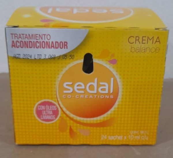 SEDAL ACONDICIONADOR SACHET AMARILLO 24u - Image 2