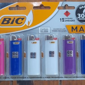 ENCENDEDOR BIC MAXI (6 UNIDADES)