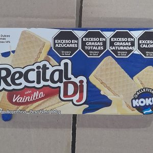 OBLEA RECITAL VAINILLA  100gr