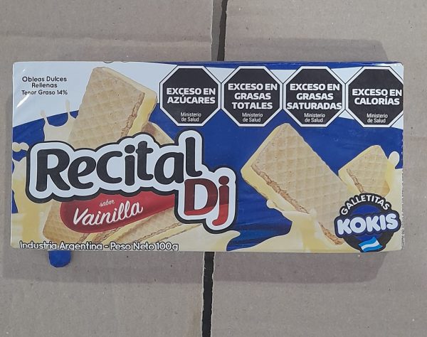 OBLEA RECITAL VAINILLA  100gr