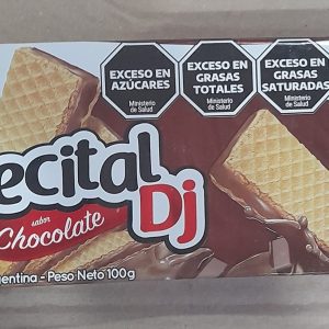 OBLEA RECITAL CHOCOLATE 100gr