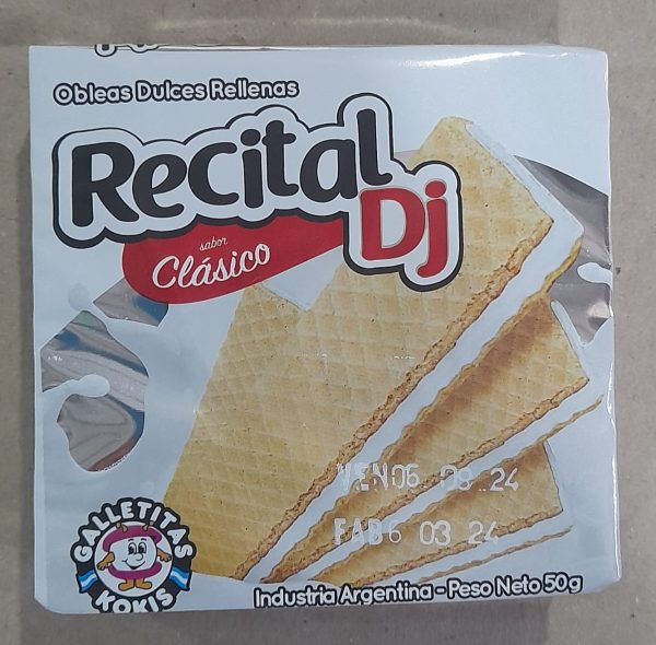 OBLEA RECITAL CLÁSICA 50gr