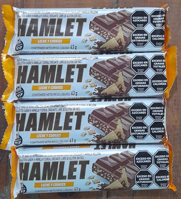 HAMLET LECHE Y COOKIES 43gr