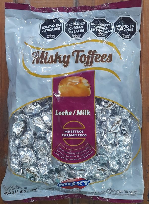 MISKY TOFFEES CARAMELO LECHE 118 UNIDADES