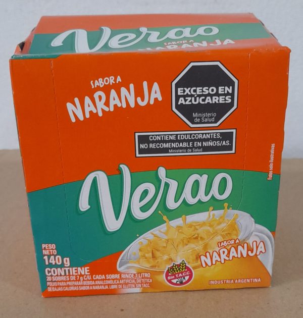 VERAO NARANJA x 20u