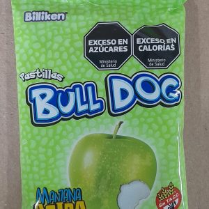 BULL DOG PASTILLAS MANZANA x12u