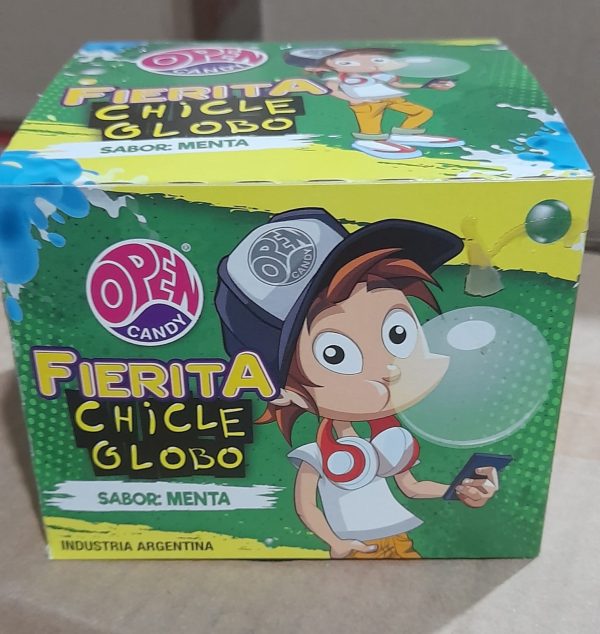 CHICLE FIERITA MENTA x100u