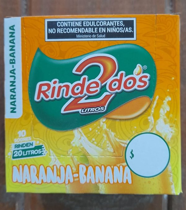 RINDE 2 NARANJA BANANA X 10un