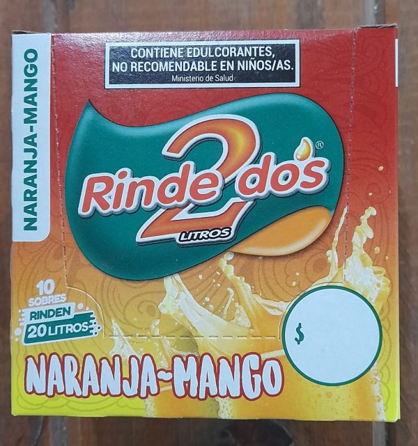 RINDE 2 NARANJA MANGO X 10un