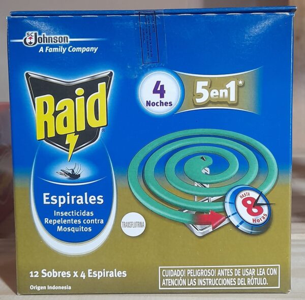 RAID ESPIRAL X 12un.