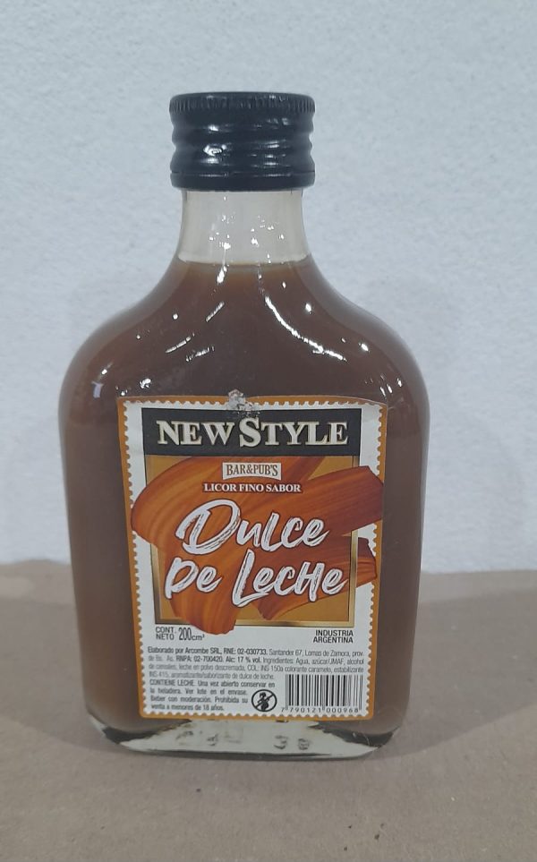 PETACA DULCE DE LECHE NEW STYLE 200ml