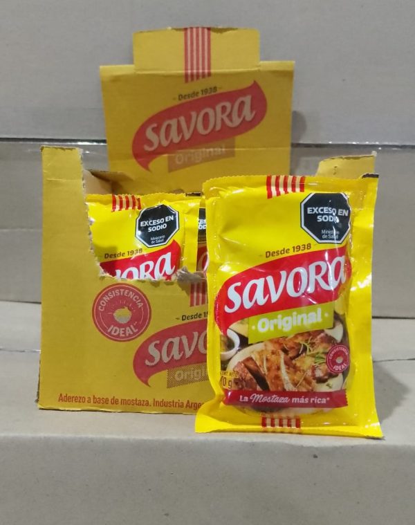 SAVORA MOSTAZA 60gr