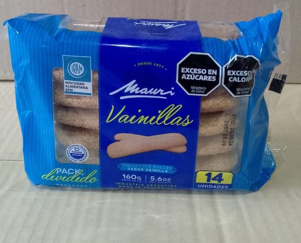 MAURI VAINILLAS 160gr