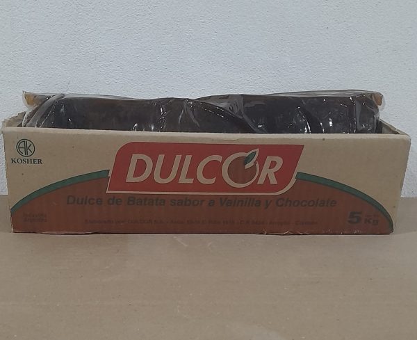 DULCE DE BATATA CON CHOCOLATE DULCOR X 5kg.