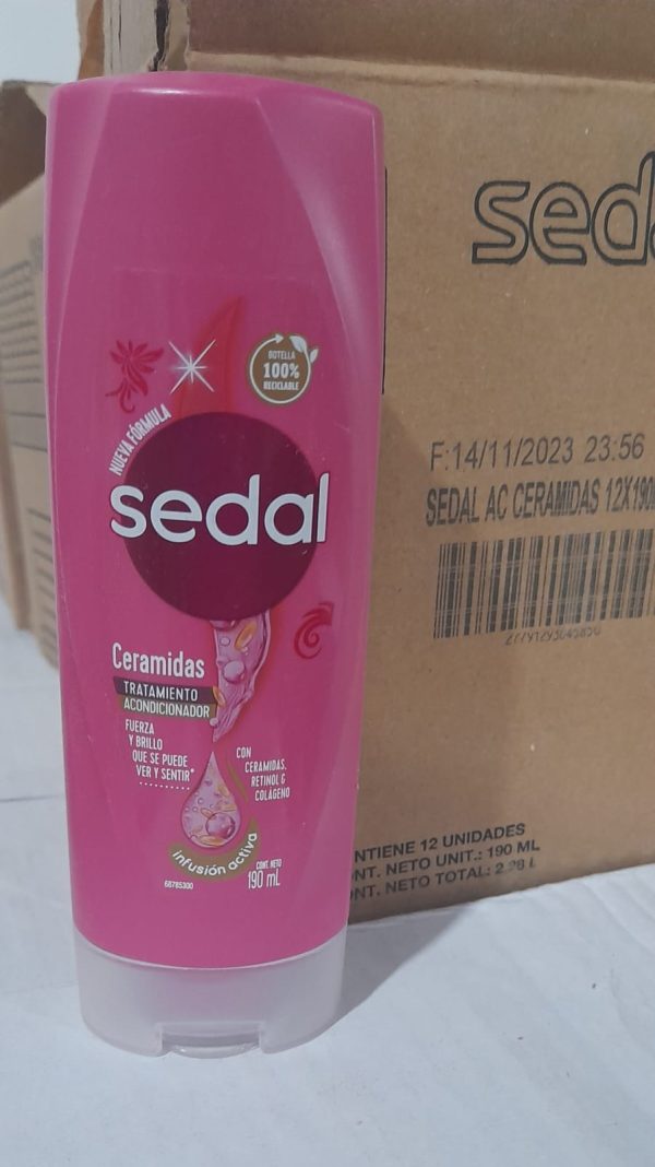 SEDAL ACONDICIONADOR POTE ROSA 190ml