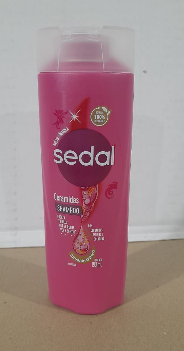 SEDAL SHAMPOO POTE ROSA 190ml