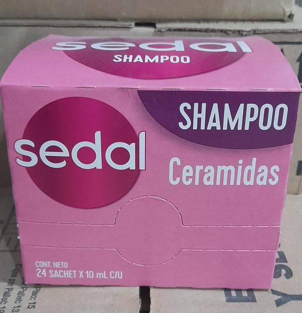SEDAL SHAMPOO SACHET ROSA 24u