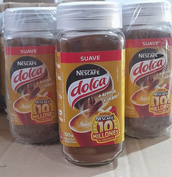 CAFÉ NESCAFÉ DOLCA FRASCO X 100Gr.