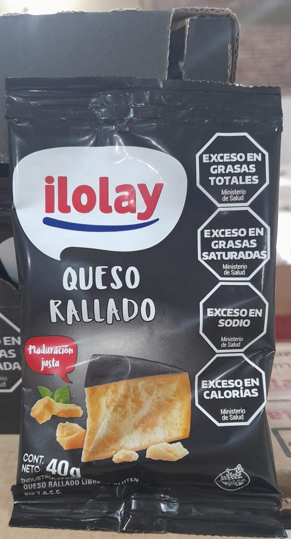 QUESO RALLADO ILOLAY 40gr