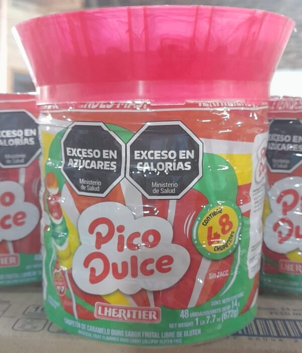 CHUPETÍN PICO DULCE POTE  (48 UNIDADES)