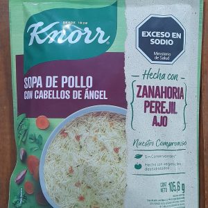 Knorr Sopa de Pollo C/ CABELLO DE ANGEL