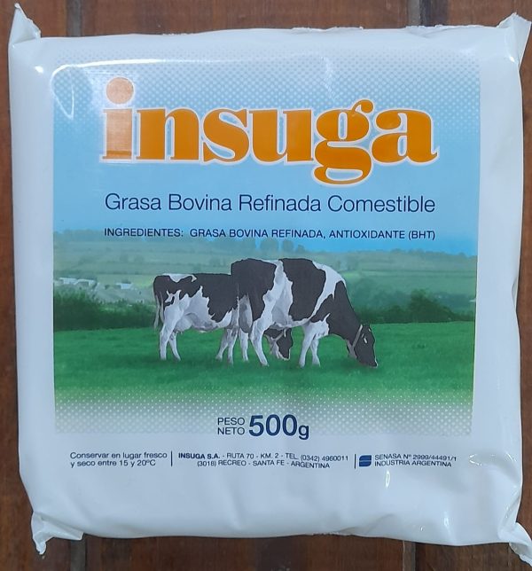 GRASA BOVINA INSUGA 500gr