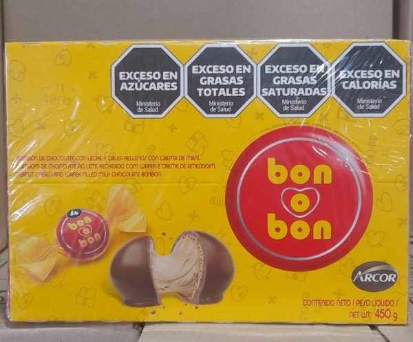 BOMBON BON O BON LECHE (AMARILLO) x30u