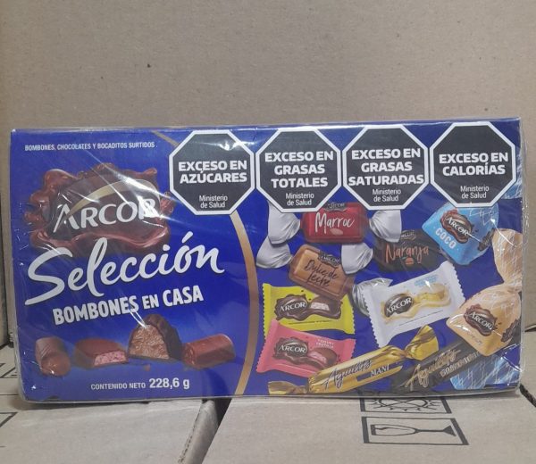 BOMBON ARCOR SURTIDO SELECCION 228gr (24u)