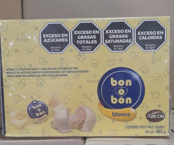 BOMBON BON O BON  BLANCO x30u