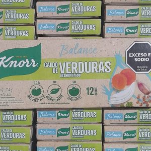 CALDO VERDURA KNORR (12 UNIDADES)