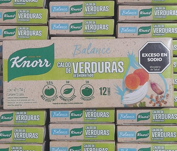 CALDO VERDURA KNORR (12 UNIDADES)