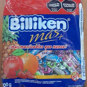 MASTICABLE BILLIKEN FRUTAL 200 UNIDADES
