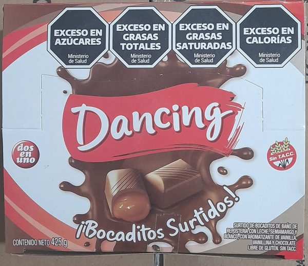 BOMBON DANCING SURTIDO (50 UNIDADES)