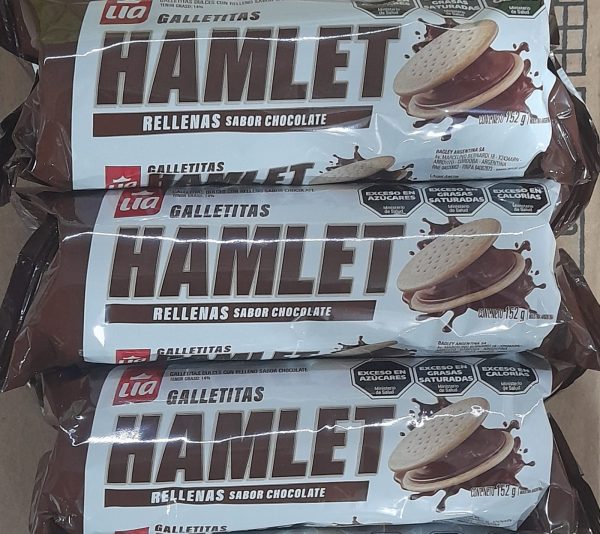 GALLETITA HAMLET CHOCOLATE BLACK 152gr