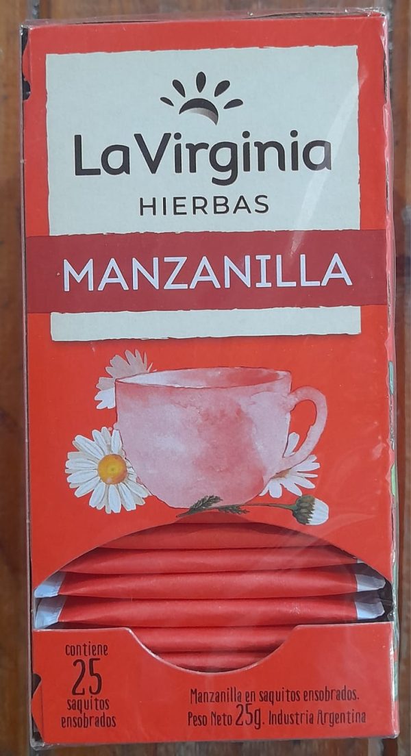 MANZANILLA LA VIRGINIA 25 SAQUITOS