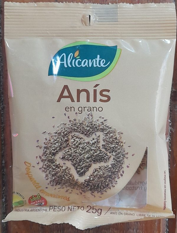 ANIS EN GRANO ALICANTE 25gr