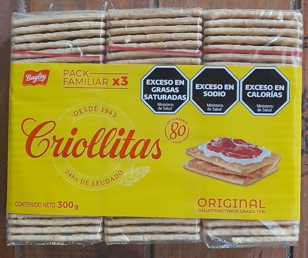 CRIOLLITAS ORIGINAL x3 300gr