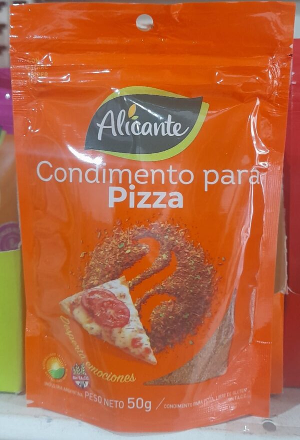 CONDIMENTO PARA PIZZA ALICANTE 50gr