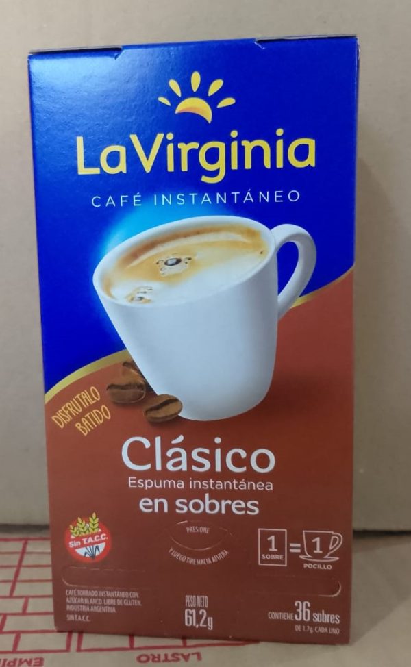 CAFÉ LA VIRGINIA CAJA x36 SOBRES