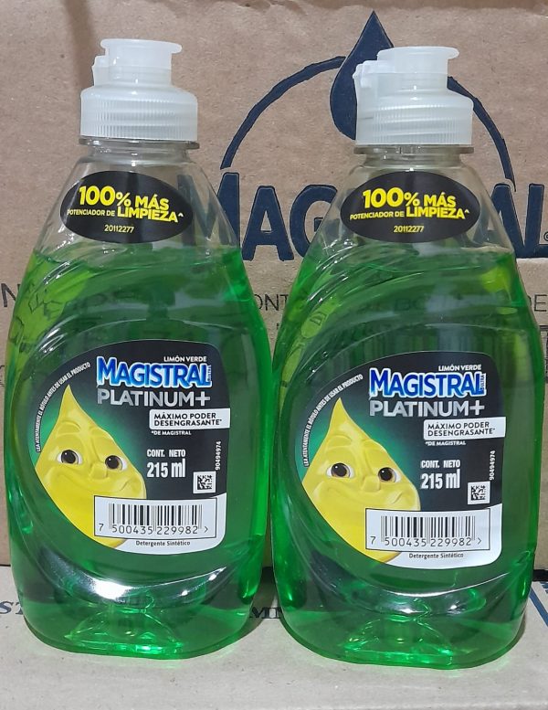 MAGISTRAL DETERGENTE ULTRA LIMÓN 500ml