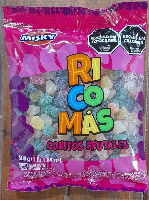 MISKY RICOMAS GOMITA CONITOS FRUTALES 500gr