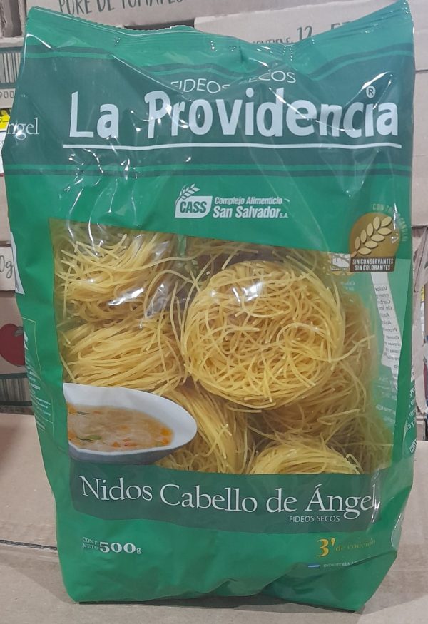 FIDEO PROVIDENCIA NIDO CABELLO DE ANGEL  500gr