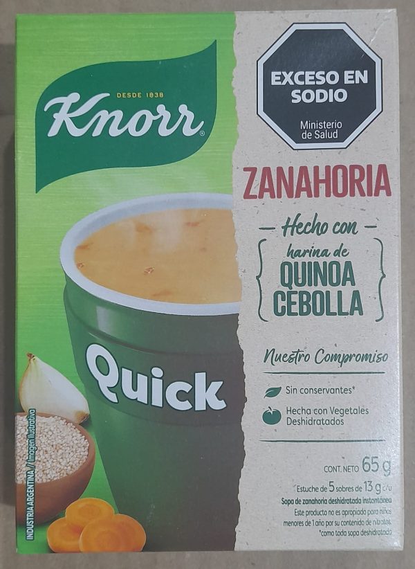 Knorr Quick Sopa Zanahoria 5unid.