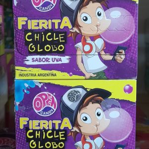 CHICLE FIERITA UVA x100u