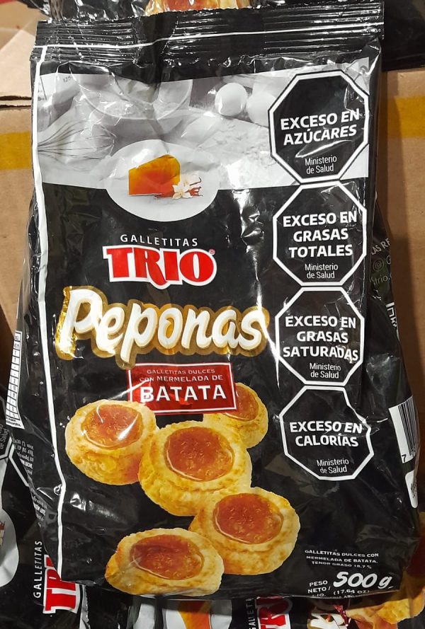 TRIO PEPONAS BATATA 500gr