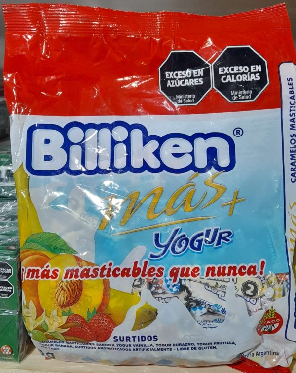 MASTICABLE BILLIKEN YOGURT 200 UNIDADES