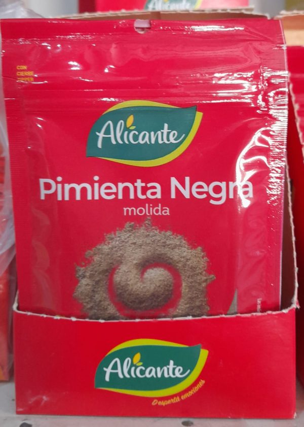 PIMIENTA NEGRA MOLIDA ALICANTE 25gr
