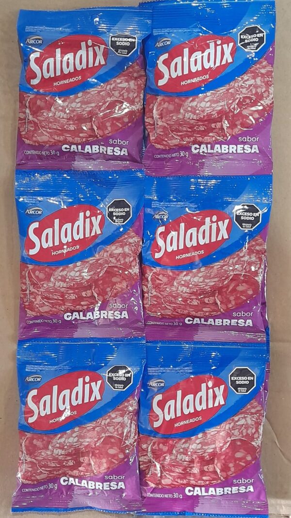 SALADIX TIRA CALABRESA 6x30gr