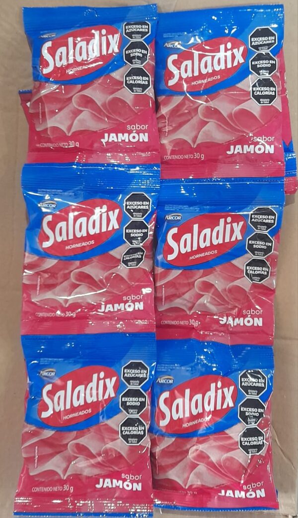SALADIX TIRA JAMON 6x30gr